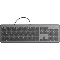 hama KC-700 Tastatur kabelgebunden anthrazit, schwarz von Hama