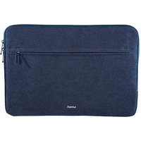 hama Laptophülle Cali Kunstfaser dunkelblau bis 35,8 cm (14,1 Zoll) von Hama