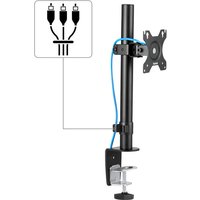 hama Monitorenarm »FULLMOTION«, schwarz, für alle TFT-/LCD-/LED-Monitore - schwarz | weiss von Hama