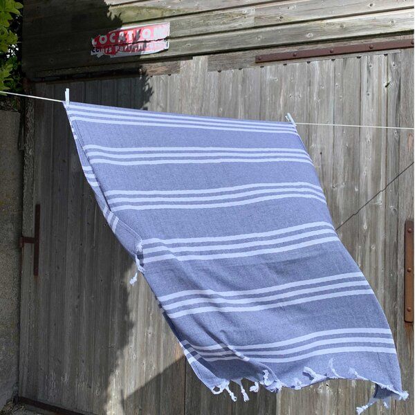 Hamam Originals Hamamtuch Ibiza in verschiedenen Farben mit schönem Fischgrät Muster. von Hamam Originals
