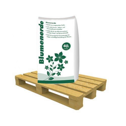 Aktions Blumenerde 60x40 Liter Sack (2400 Liter) volle Palette von Hamann Mercatus GmbH