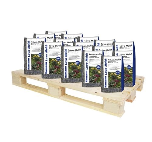 Hamann Lava-Mulch Anthrazit 16-32 mm 800 l - Abdeckmaterial dauerhaft dekorativ Hamann Lava-Mulch Anthrazit 16-32 mm 800 l - Abdeckmaterial dauerhaft dekorativ von Hamann Mercatus GmbH