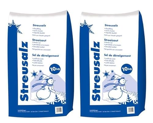 Hamann Streusalz 20 kg - Streusalz Auftausalz Tausalz - Langzeitwirkung bei dickeren Eis & Schneeschichten Hamann Streusalz 20 kg - Streusalz Auftausalz Tausalz - Langzeitwirkung bei dickeren Eis & Schneeschichten von Hamann Mercatus GmbH