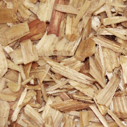 Hamann Holzhackschnitzel natur 50 l - Mulch Garten - optimale alternative zu Rindenmulch von Hamann Mercatus GmbH