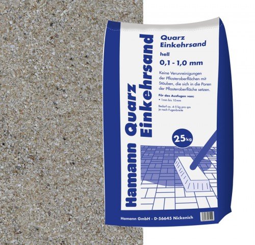 Hamann Mercatus GmbH Quarz Einkehrsand 25 kg Sack von Hamann Mercatus GmbH