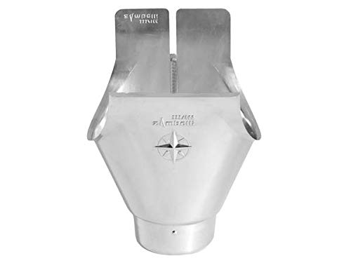 Zambelli VM Blank-Zinc® Meister-Stutzen 333/100 mm - Mit 3-Punkt-Verbindung für schnelle Montage erhältlich von Hamann Mercatus GmbH