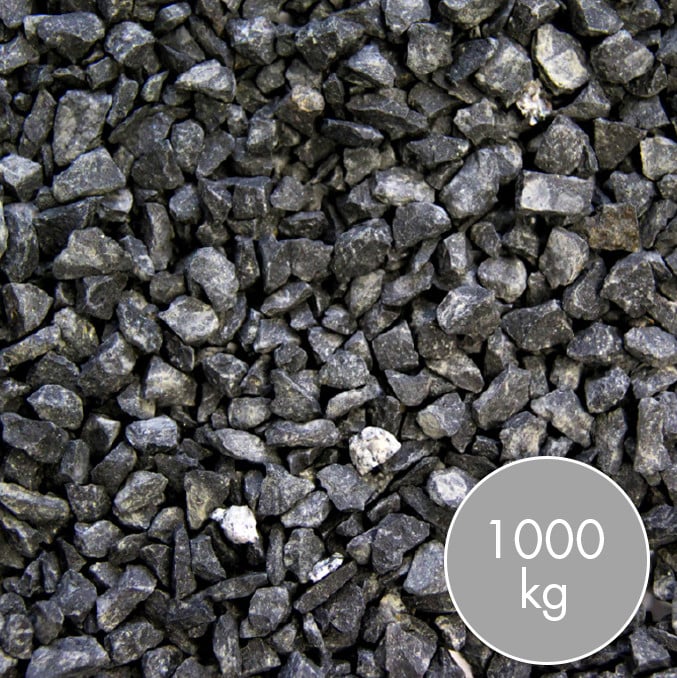 Big Bag Basaltsplitt anthrazit 8 - 11  mm 1000 kg von Hamann Mercatus