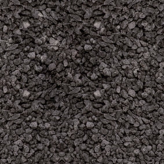 Lavamulch 2 - 8 mm anthrazit 20 l von Hamann Mercatus