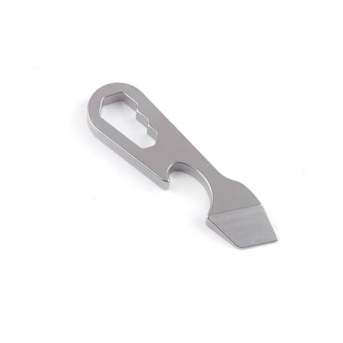 Hamans EDC Brecheisen Multitool Mini 4,2 g Titan Pocket Kleiner Brecheisen Flaschenöffner Schraubenschlüssel Hamans EDC Brecheisen Multitool Mini 4,2 g Titan Pocket Kleiner Brecheisen Flaschenöffner Schraubenschlüssel von Hamans