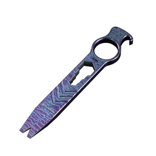 Hamans Titan EDC Brecheisen Flaschenöffner Brechstange Schraubenschlüssel Schraubendreher Kompakte Größe EDC Multi Tool, QG002 Hamans Titan EDC Brecheisen Flaschenöffner Brechstange Schraubenschlüssel Schraubendreher Kompakte Größe EDC Multi Tool, QG002 von Hamans