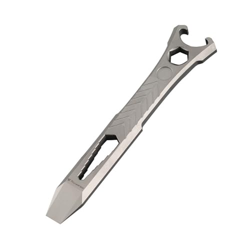 Hamans Titan EDC Brecheisen Multi Tool Flaschenöffner Schraubenschlüssel Kompakte Größe EDC Multi Tool Brechstange Schraubendreher, QG003 von Hamans