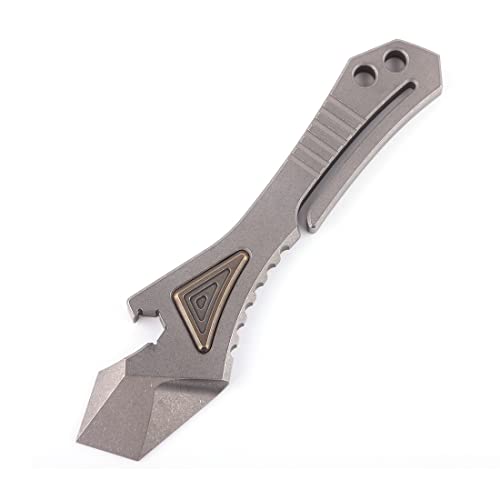 Hamans EDC Brecheisen Werkzeug Titan Prybar EDC Pocket Flaschenöffner Tragbares Multitool Hamans EDC Brecheisen Werkzeug Titan Prybar EDC Pocket Flaschenöffner Tragbares Multitool von Hamans