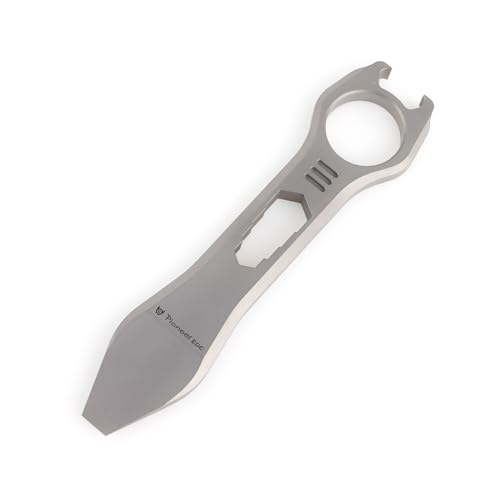 Hamans Titan EDC Stemmeisen Multi Tool Flaschenöffner Nagel Abzieher Brecheisen Schraubenschlüssel Schraubendreher Kompakte Größe EDC Multi Tool, QG-01 von Hamans