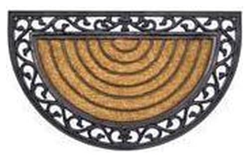 Fußmatte Kokos Halbrund mit Gummirand 45 x 75 cm Neu Fußmatte Kokos Halbrund mit Gummirand 45 x 75 cm Neu von Hamat