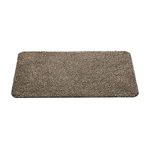 Hamat F & S Aqua-Stop Premium Schmutzfangmatte, robust und waschbar bei 30 Grad, 50 x 80 cm, Farbe Granit Hamat F & S Aqua-Stop Premium Schmutzfangmatte, robust und waschbar bei 30 Grad, 50 x 80 cm, Farbe Granit von Hamat