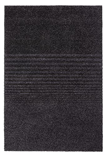 Hamat - Fußmatte Brush – Schwarz – 133 x 200 cm von Hamat