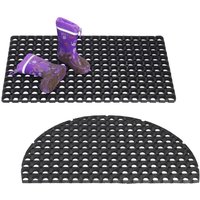 Hamat Fußmatte Domino 40,0 x 60,0 cm schwarz von Hamat