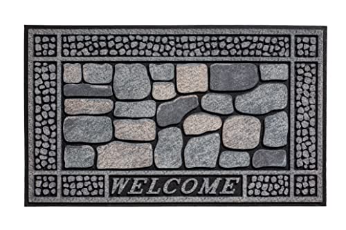 Hamat - Residence Stones Welcome Fußmatte - 45 x 75 cm von Hamat