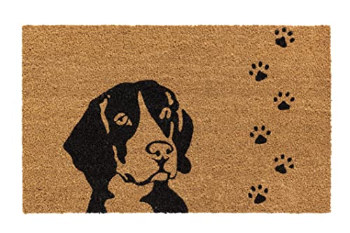 Hamat - Fußmatte Ruco Print Dog – 45 x 75 cm von Hamat