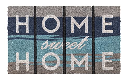 Hamat - Fußmatte Ruco Style Home Sweet Home Blue – 45 x 75 cm von Hamat