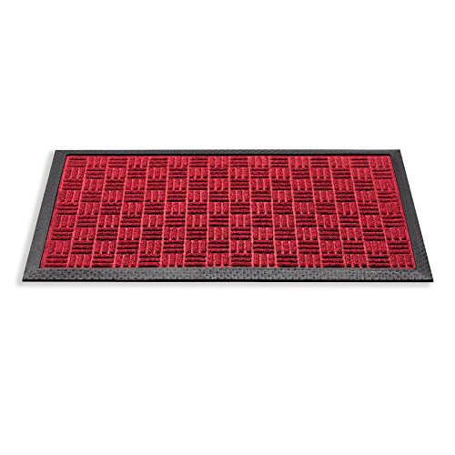 HAMAT Supreme Fußmatte Größe: 40 cm x 60 cm (4?en - 1 m x 1 m), 12 Farbe: Rot von Hamat