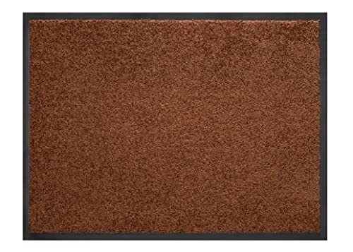 Hamat - Teppich waschbar, Twister – Braun – 90 x 150 cm von Hamat