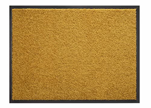 Hamat - Teppich waschbar, Twister - Gelb - 60 x 80 cm von Hamat