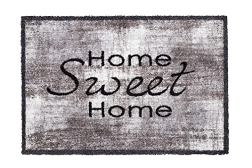 Hamat - Waschbarer Teppich Lima - Home Sweet Home - 50 x 75 cm von Hamat