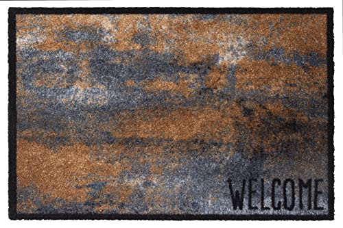 Hamat - Waschbarer Teppich Prestige Welcome Rust – 50 x 75 cm von Hamat