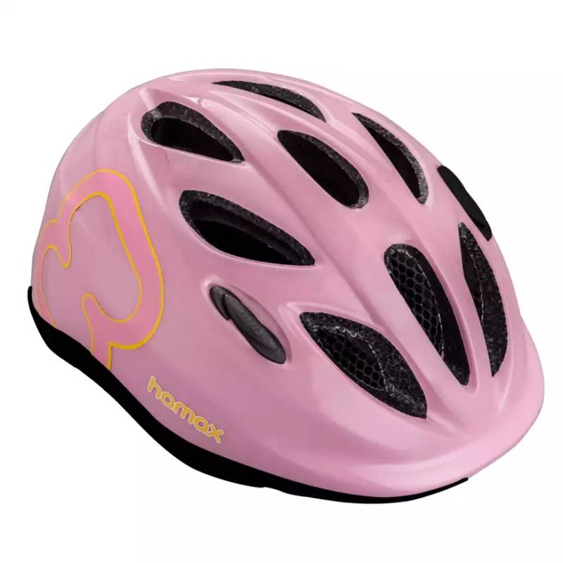B-Ware Hamax Fahrradhelm Helm Skydive Rosa Kinderhelm Xs Fahrrad Helm Schutzhelm Kinder von Hamax