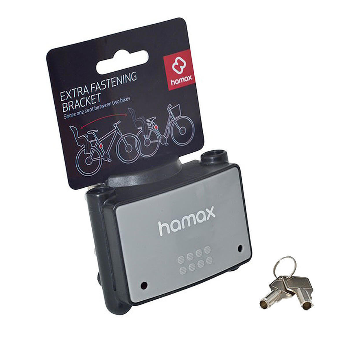 B-Ware Hamax Abschließbare Zweithalterung Grau Für Rohrrahmen Fahrradzubehör 28 40 Mm B-Ware Hamax Abschließbare Zweithalterung Grau Für Rohrrahmen Fahrradzubehör 28 40 Mm von Hamax