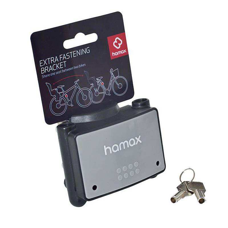 B-Ware Hamax Abschließbare Zweithalterung Grau Für Rohrrahmen Fahrradzubehör 28 40 Mm B-Ware Hamax Abschließbare Zweithalterung Grau Für Rohrrahmen Fahrradzubehör 28 40 Mm von Hamax