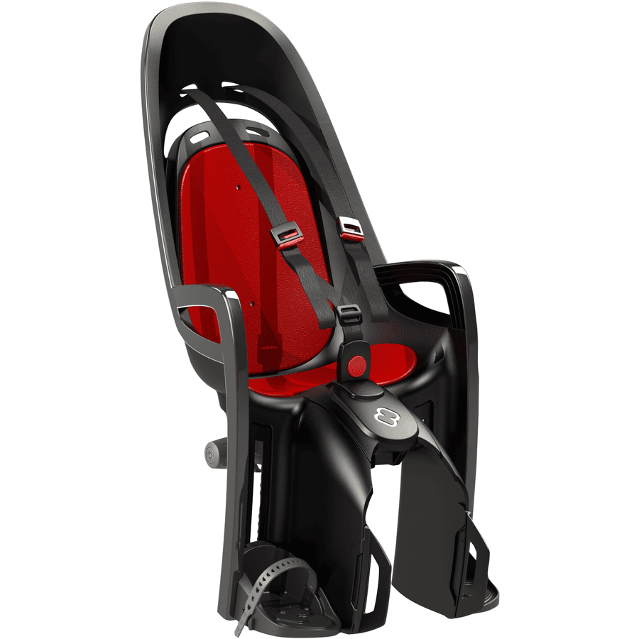 Hamax Fahrradsitz Zenith Mit Gepäckträgeradapter Kindersitz Für Fahrrad Grau Rot B-Ware Hamax Fahrradsitz Zenith Mit Gepäckträgeradapter Kindersitz Für Fahrrad Grau Rot B-Ware von Hamax