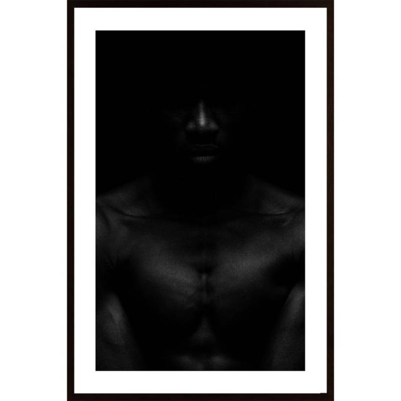 All The Shades Of Black Poster von Hambedo