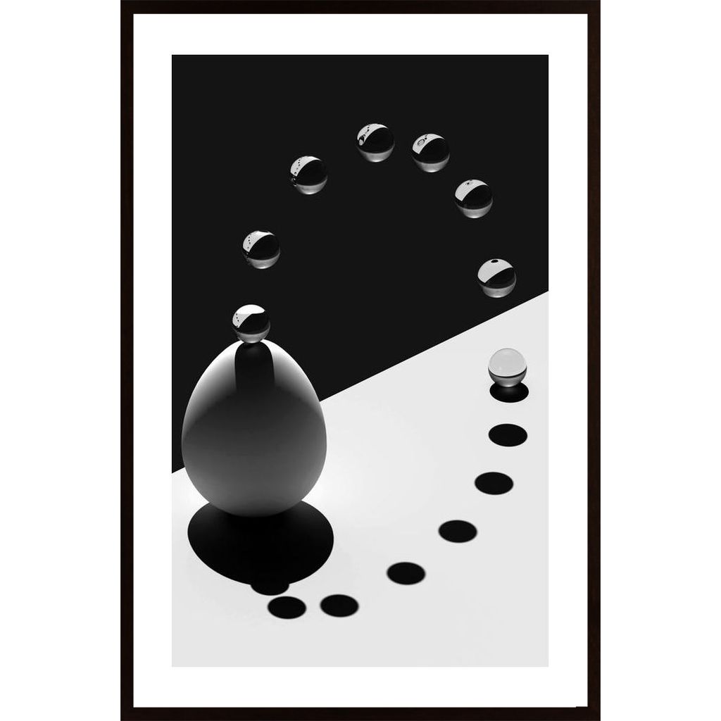Arch Drops Egg Poster von Hambedo