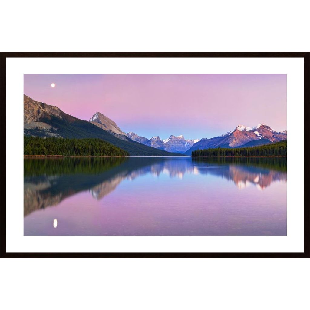 Maligne Lake Poster von Hambedo