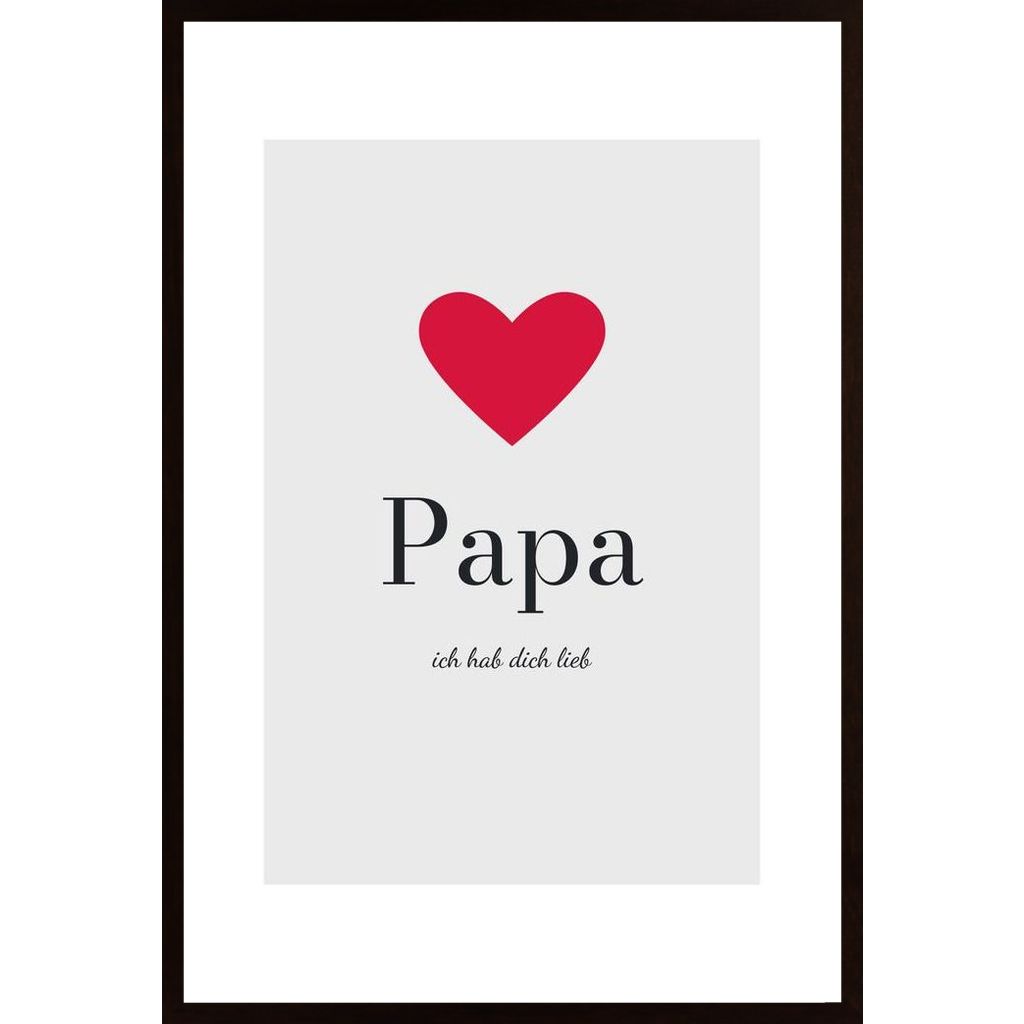 Papa Poster von Hambedo