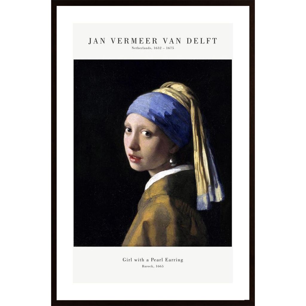 Pearl Earring Poster von Hambedo