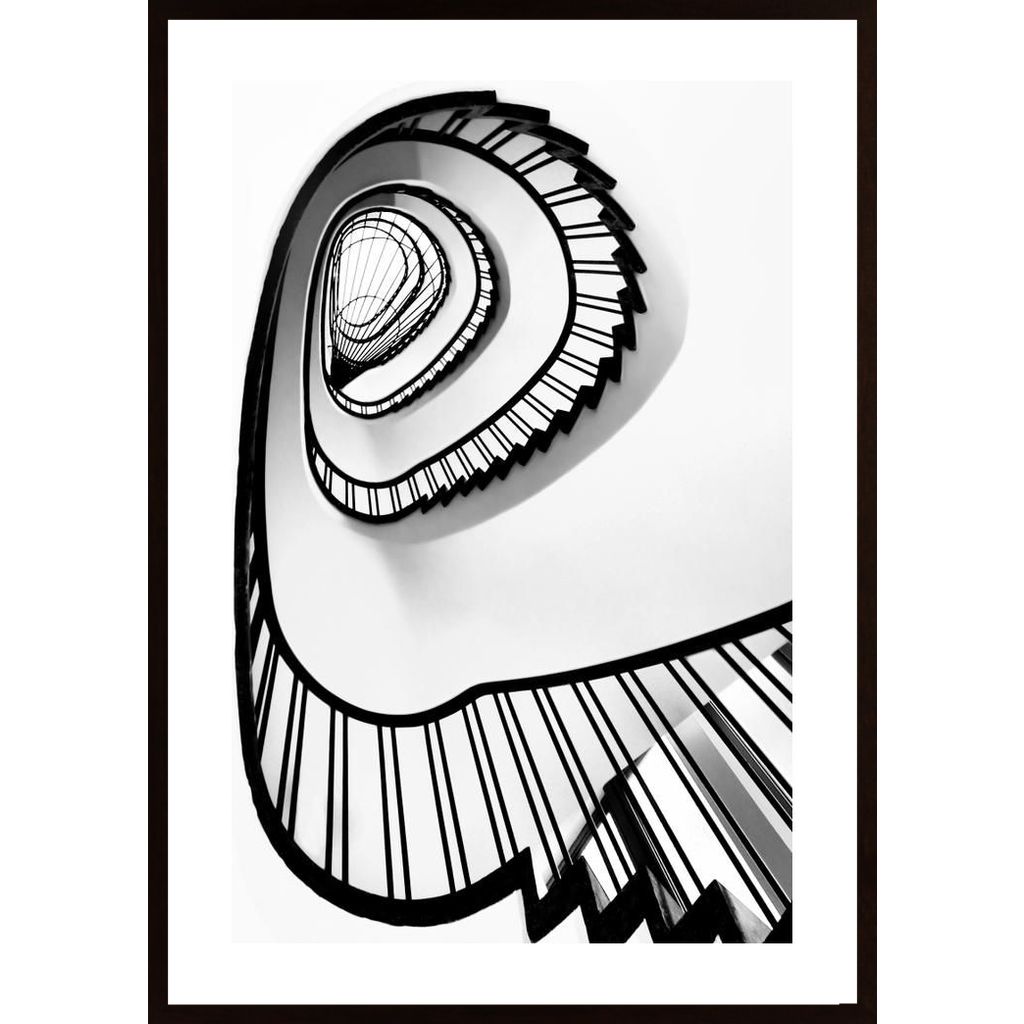 Spiral Staircase Poster von Hambedo