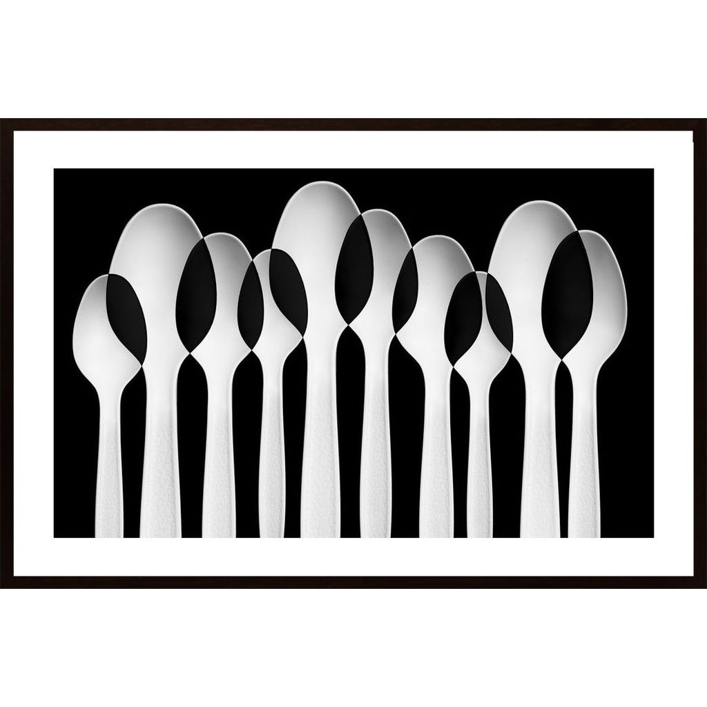 Spoons Abstract:  Forest Poster von Hambedo