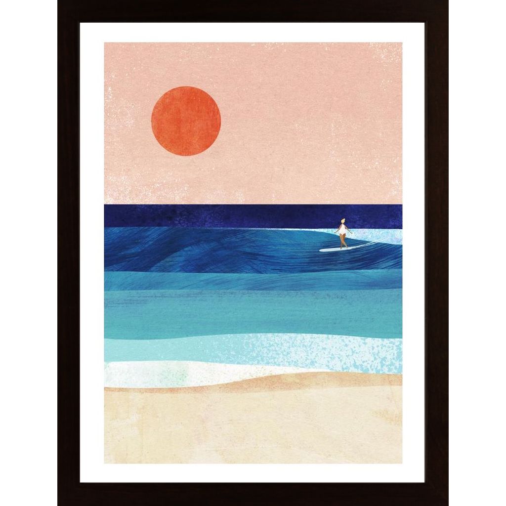 Sun, Sea & Surf Poster von Hambedo