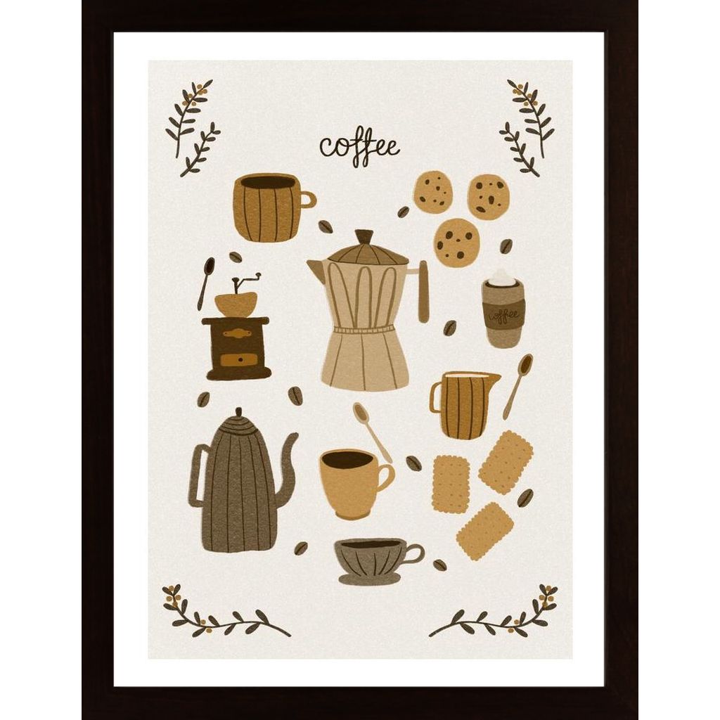 Time For Coffee Poster von Hambedo