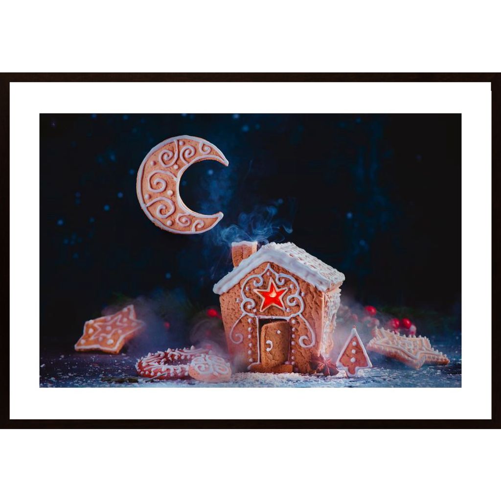 Winter Moon Poster von Hambedo