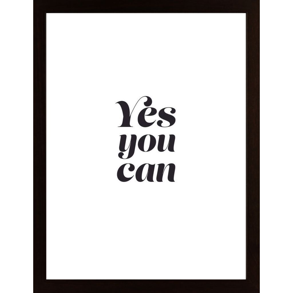 Yes You Can Poster von Hambedo