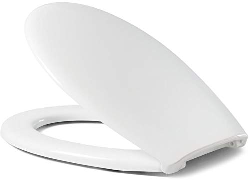 Hamberger Diana O100 WC-Sitz in klassischer Form weiß mit Edelstahlscharnier Hamberger Diana O100 WC-Sitz in klassischer Form weiß mit Edelstahlscharnier von Hamberger