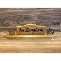 Personalisiert Military Challenge Coin Holder Army Air Force Marines Navy Weihnachten Ruhestand Abschluss Vatertag Muttertag Graviert von HamblinWoodWorking