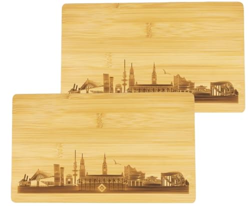 Hamburger SV HSV Frühstücksbrettchen Brettchen Stullenbrett 2er-Set ** Skyline ** Hamburger SV HSV Frühstücksbrettchen Brettchen Stullenbrett 2er-Set ** Skyline ** von Hamburg SV
