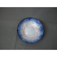 Emailleschale Blau Weiß Schwarz Schale Emailliert Emaille Mid Century Vintage Emailleschüssel Emailleschale Blau Weiß Schwarz Schale Emailliert Emaille Mid Century Vintage Emailleschüssel von HamburgVintage