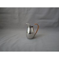 Milchkrug Milchkännchen Versilbert Mit Korbhenkel Von Atla Alp. Danmark Krug Silber Vintage Antik Milchkrug Milchkännchen Versilbert Mit Korbhenkel Von Atla Alp. Danmark Krug Silber Vintage Antik von HamburgVintage