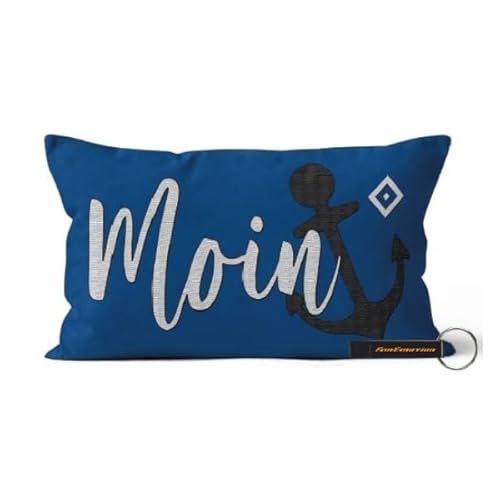 Hamburger SV HSV Nickikissen Moin 45x26cm Fanartikel + FanEmotion Flaschenöffner Hamburger SV HSV Nickikissen Moin 45x26cm Fanartikel + FanEmotion Flaschenöffner von Hamburger SV